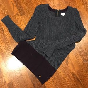 Levi’s Wool Ribbed Sweater Dress S colorblock